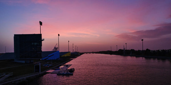 Oklahoma River at dawn